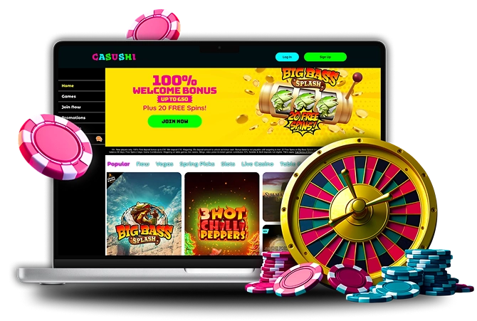 Casushi Casino UK Desktop